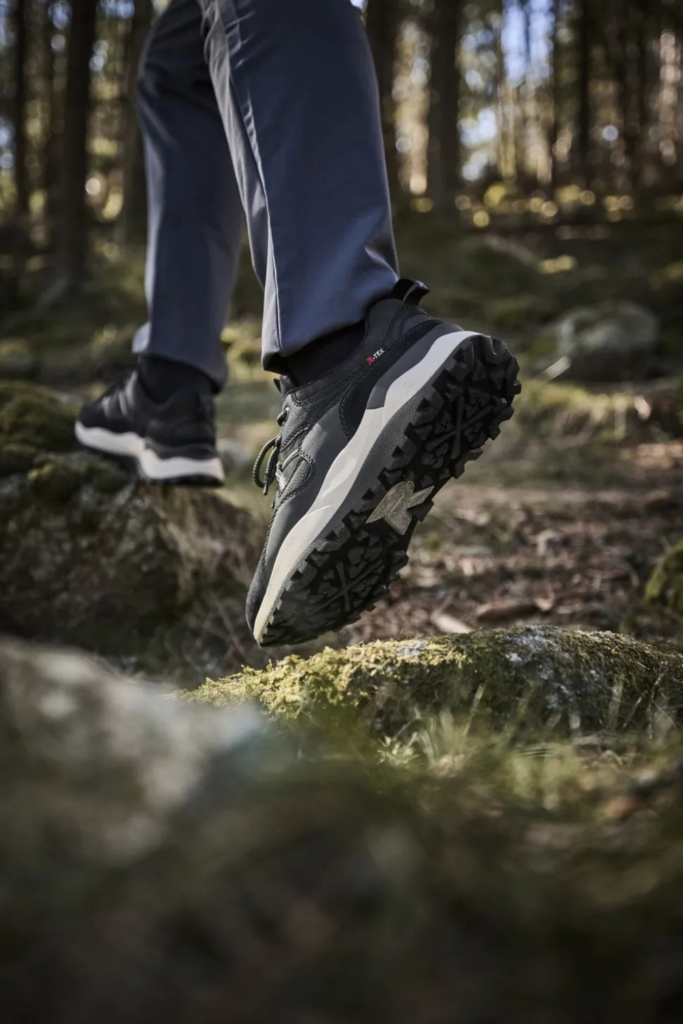 Rieker Sneakers Zwart Heren