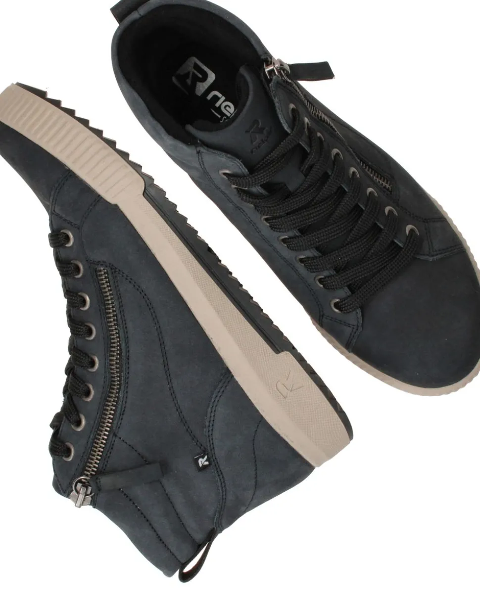 Rieker Sport Boots Blauw Dames