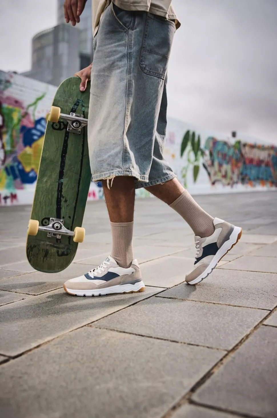 Rieker Sport Sneakers Beige Heren