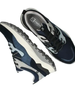 Rieker Sport Sneakers Blauw Heren