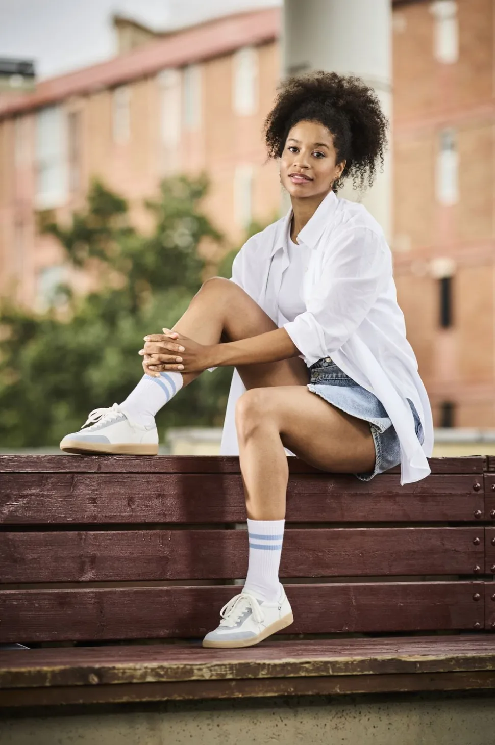 Rieker Sport Sneakers Blauw Dames