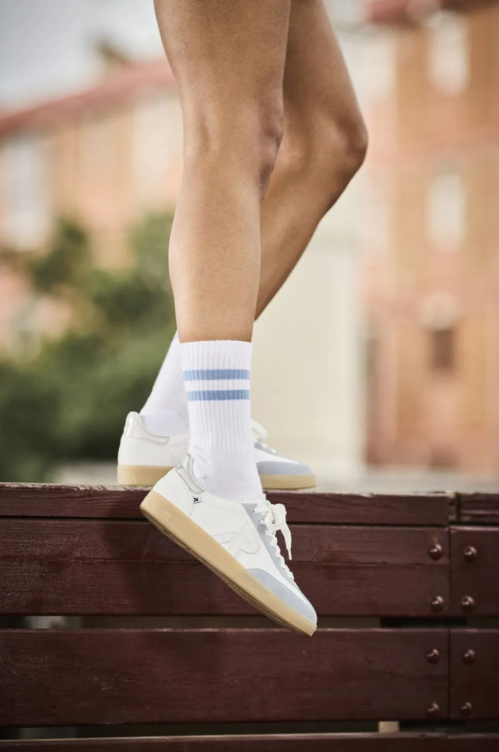 Rieker Sport Sneakers Blauw Dames