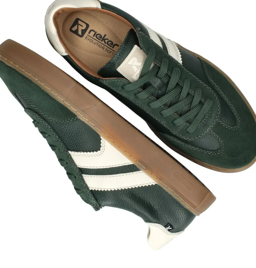 Rieker Sport Sneakers Groen Heren