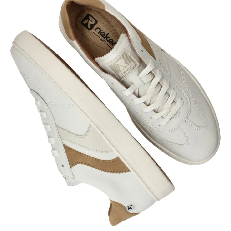 Rieker Sport Sneakers Wit Heren