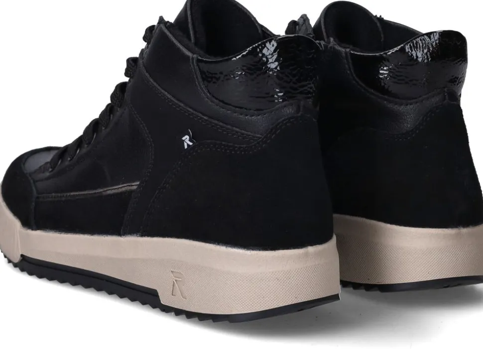 Rieker Sport Veterschoenen Zwart Dames