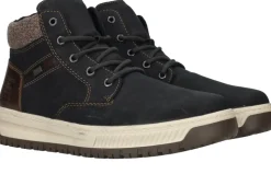 Rieker Tex Veterboots Zwart Heren