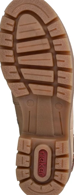 Rieker Veterboots Beige Dames