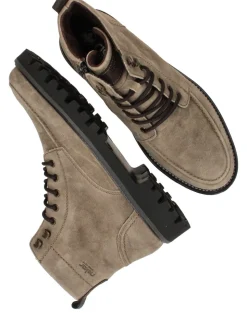 Rieker Veterboots Beige Heren