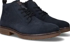 Rieker Veterboots Blauw Heren