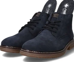 Rieker Veterboots Blauw Heren