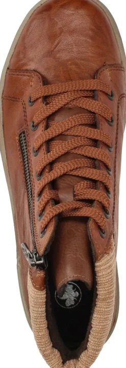 Rieker Veterboots Bruin Dames