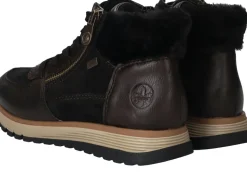 Rieker Veterboots Bruin Dames