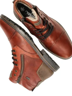 Rieker Veterboots Bruin Heren