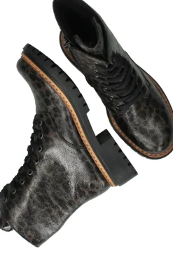 Rieker Veterboots Grijs Dames