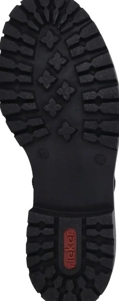 Rieker Veterboots Grijs Dames