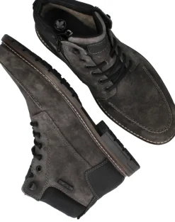 Rieker Veterboots Grijs Heren