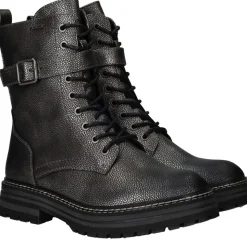 Rieker Veterboots Zilver Dames