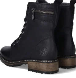 Rieker Veterboots Zwart Dames