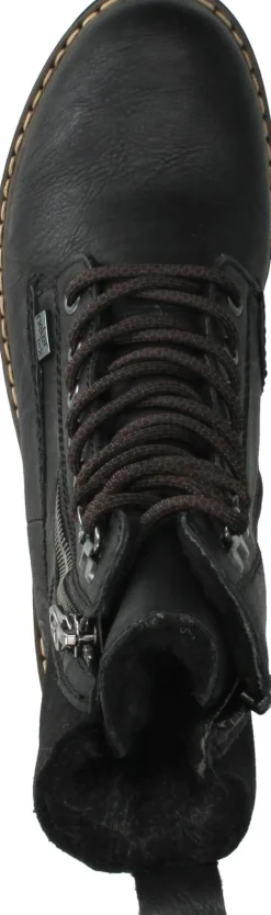 Rieker Veterboots Zwart Dames