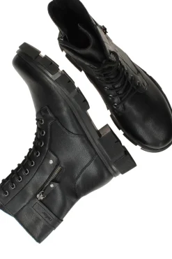 Rieker Veterboots Zwart Dames