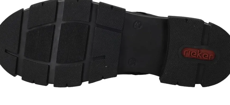 Rieker Veterboots Zwart Dames