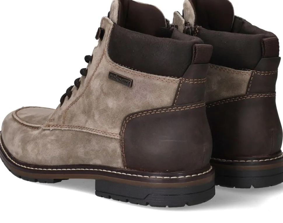 Rieker Veterschoenen Beige Heren