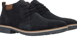 Rieker Veterschoenen Blauw Heren