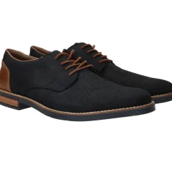 Rieker Veterschoenen Blauw Heren