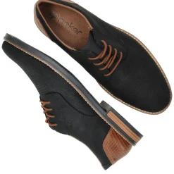 Rieker Veterschoenen Blauw Heren