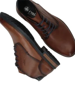 Rieker Veterschoenen Cognac Heren