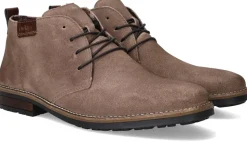 Rieker Veterschoenen Taupe Heren