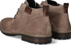Rieker Veterschoenen Taupe Heren