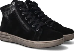 Rieker Veterschoenen Zwart Dames