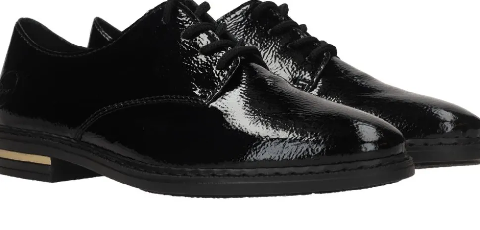 Rieker Veterschoenen Zwart Dames