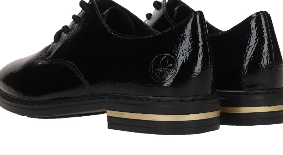 Rieker Veterschoenen Zwart Dames