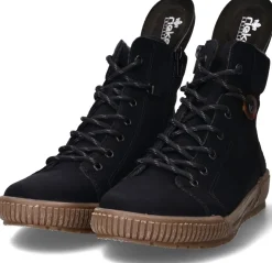 Rieker Veterschoenen Zwart Dames