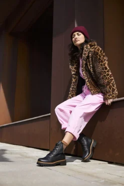 Rieker Veterschoenen Zwart Dames