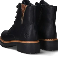 Rieker Veterschoenen Zwart Dames