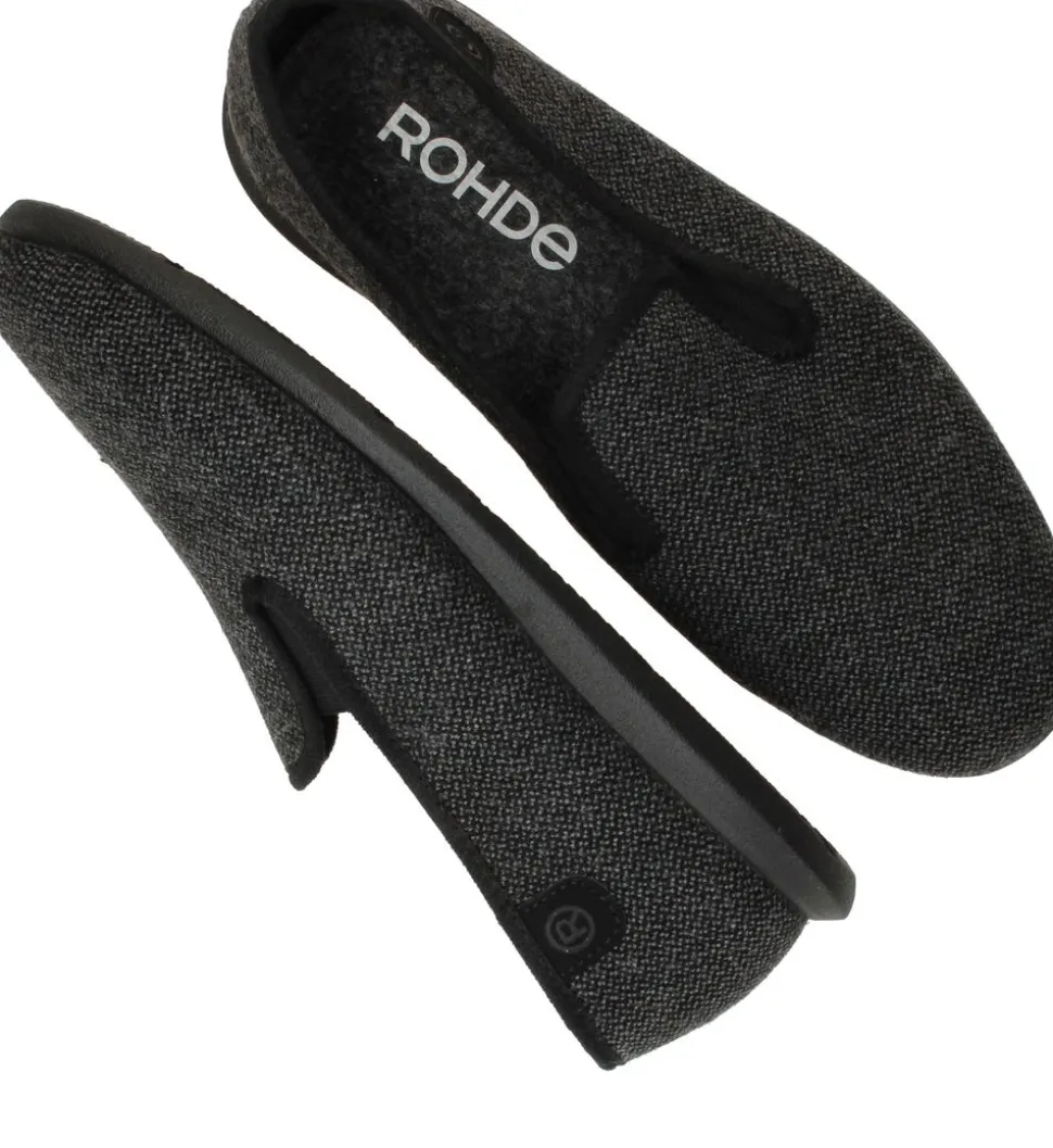 Rohde Pantoffels Grijs Heren