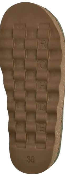 Rohde Pantoffels Groen Dames