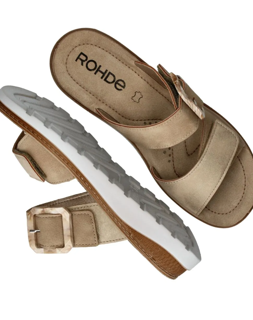 Rohde Slippers Beige Dames