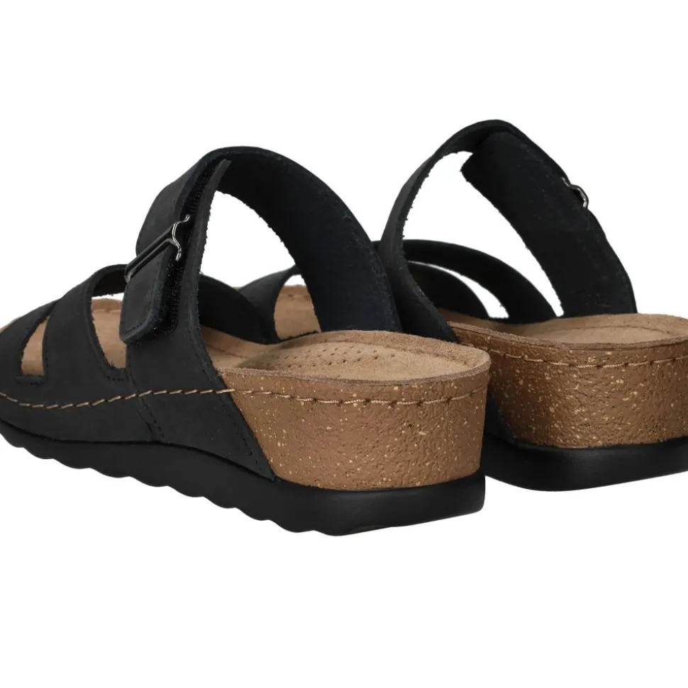 Rohde Slippers Zwart Dames