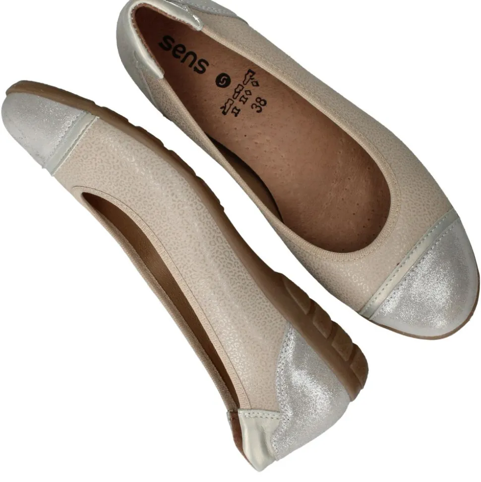 Sens Ballerina's Beige Dames