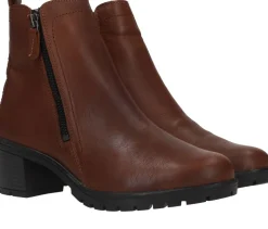 Sens Enkellaarsjes Cognac Dames