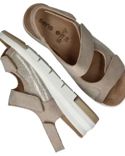 Sens Sandalen Beige Dames