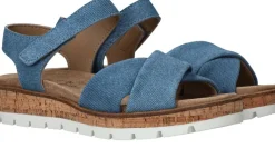 Sens Sandalen Blauw Dames