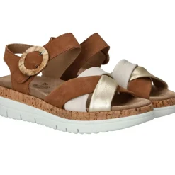 Sens Sandalen Bruin Dames