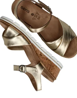 Sens Sandalen Goud Dames