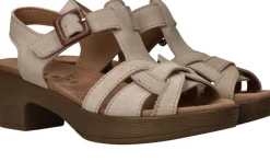 Sens Sandalen Taupe Dames