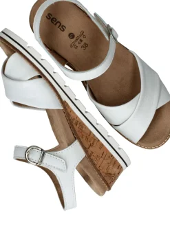 Sens Sandalen Wit Dames